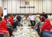 Pj Bupati Wajo Terima Kunjungan Pengurus Koni Sulsel