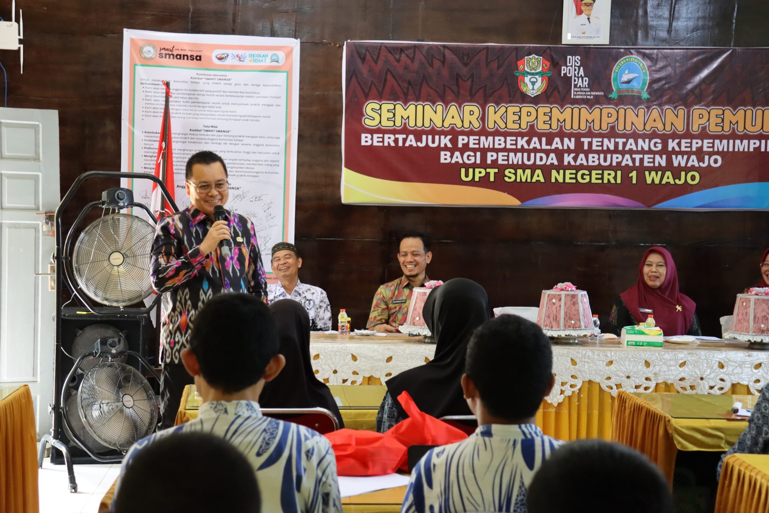 Andi Bataralifu Dipercaya Menjadi Narasumber Dalam Seminar Kepemimpinan Pemuda Tahun 2024