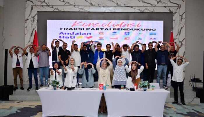 Parpol Pengusung Andalan Hati di DPRD Makassar Siap Menangkan Pilgub Sulsel