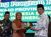 Menteri Agama RI Nazaruddin Umar Resmikan Kota Wakaf Kabupaten Wajo.
