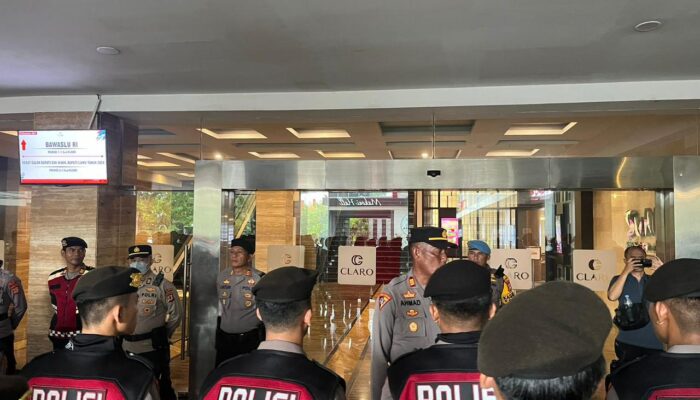 Sinergi Polres Luwu dan Polda Sulsel untuk Pengamanan Debat Paslon Bupati