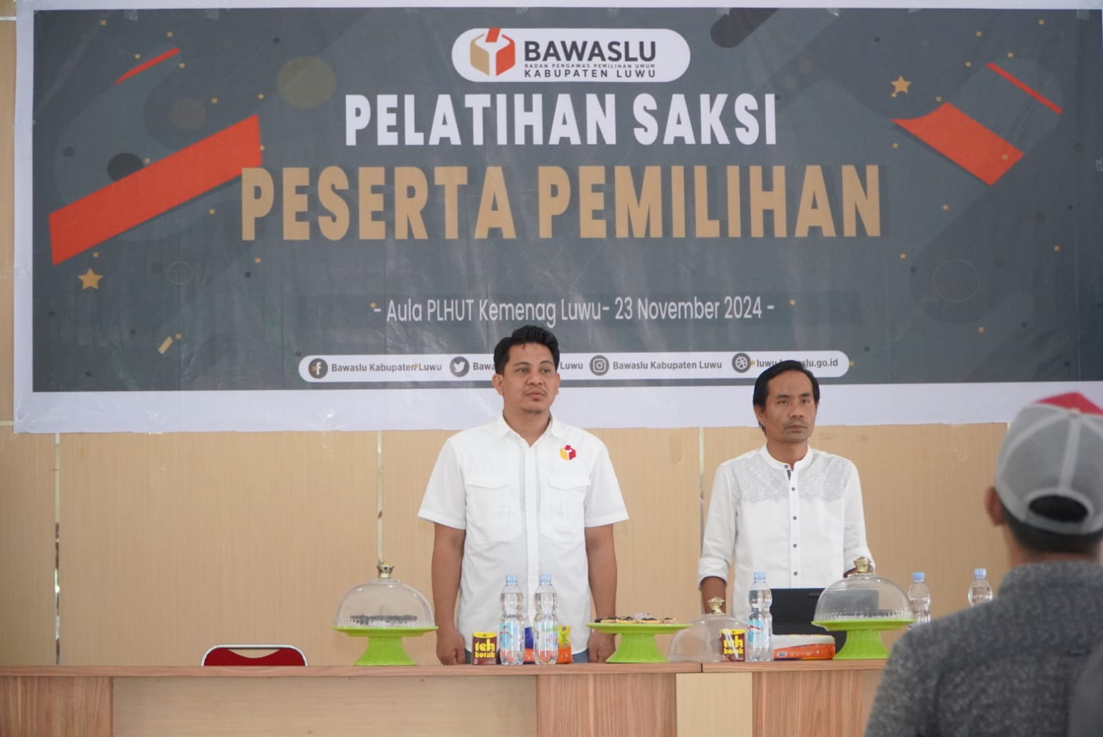 Bawaslu Luwu Gelar Pelatihan Saksi, Pastikan Pemilu Berjalan Lancar