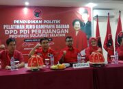 Jelang Pilkada Serentak, PDIP Sulsel Perkuat Juru Kampanye di Tiap Daerah