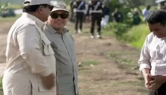 Presiden Prabowo Tinjau Langsung Pencetakan Sawah 1 Juta Hektare di Wanam