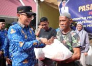 Pj Gubernur Sulsel Tinjau Pasar Murah dan Donor Darah di Wajo