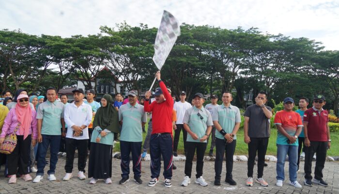 Meriah, HUT Korpri Sidrap Diwarnai Kegiatan Sosial dan Olahraga