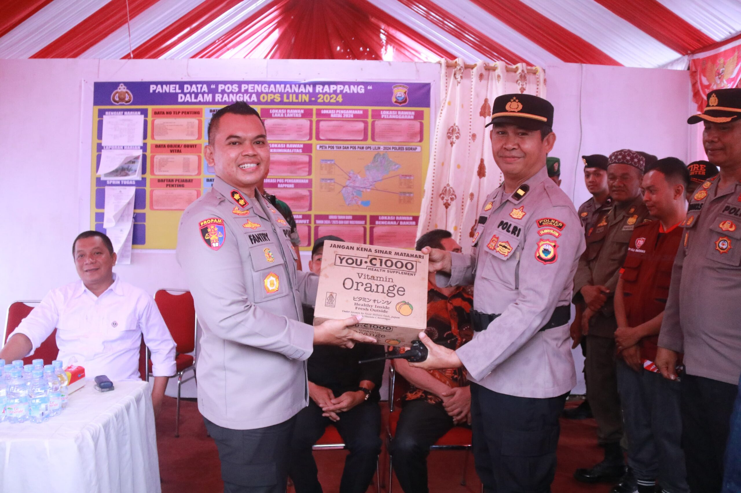 Sinergi Forkopimda dan Polres Sidrap, Natal dan Tahun Baru Aman dan Kondusif
