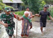 TNI Gerak Cepat Bantu Warga Terdampak Banjir di Sulsel