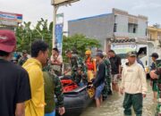 Dandim 1408 Makassar Turun Langsung Evakuasi Warga Terdampak Banjir
