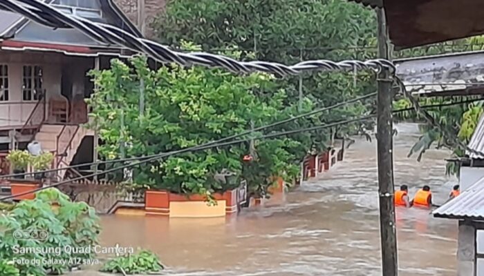 Satu Desa di Barru Terendam Banjir hingga 2 Meter, Jalur ke Soppeng Putus