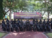 Tim Brimob Polda Sulsel Selesaikan Tugas Amankan Pilkada di Luwu