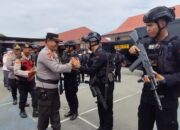 30 Personel Brimob Batalyon D Pelopor Selesaikan Tugas Pilkada di Palopo