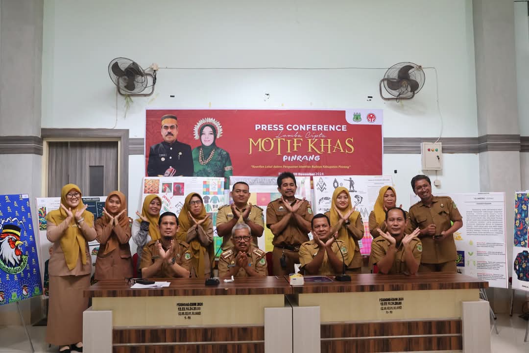 Pinrang Kenalkan Motif Baru untuk Produk Lokal dan Promosi Daerah