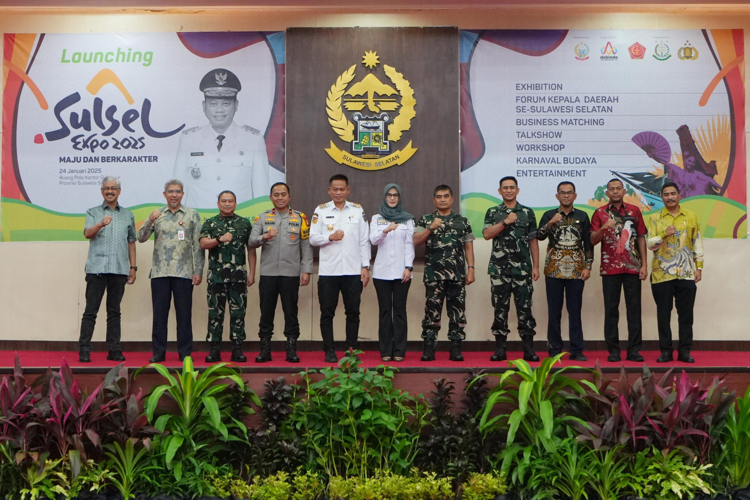 Sulsel Expo 2025 Diluncurkan, Prof Fadjry Djufry Harap Jadi Magnet Investasi