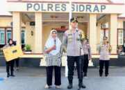 24 Tahun Mengabdi, THL Polres Sidrap Terima Penghargaan   