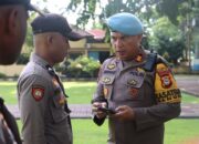 Polres Luwu Gelar Pemeriksaan Sikap Tampang dan Kelengkapan Bintara Remaja