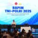 Pangdam XIV Hasanuddin Hadiri Rapat Pimpinan TNI-Polri 2025