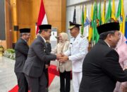 Pj Bupati Pinrang Hadiri Pelantikan Pj Gubernur Sulsel