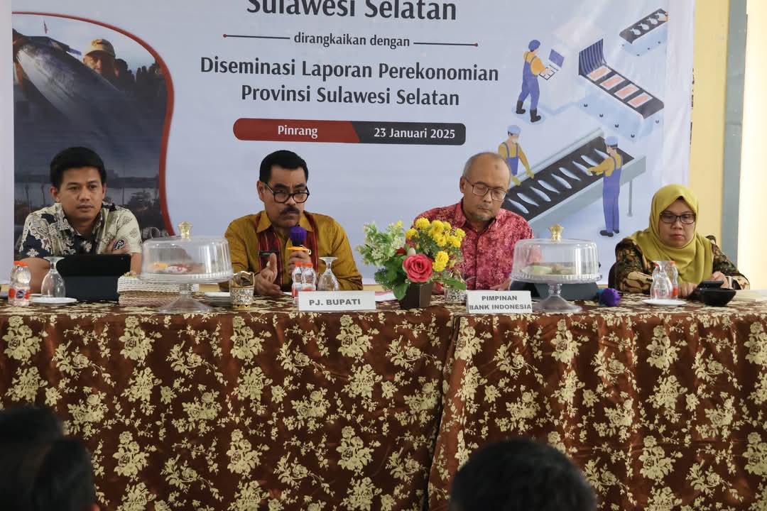 Diseminasi Kajian Perikanan, Pj Bupati Pinrang Dorong Budidaya Berdaya Saing