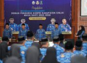 Pj Gubernur Sulsel Saksikan Pelantikan Ketua Korpri Sinjai