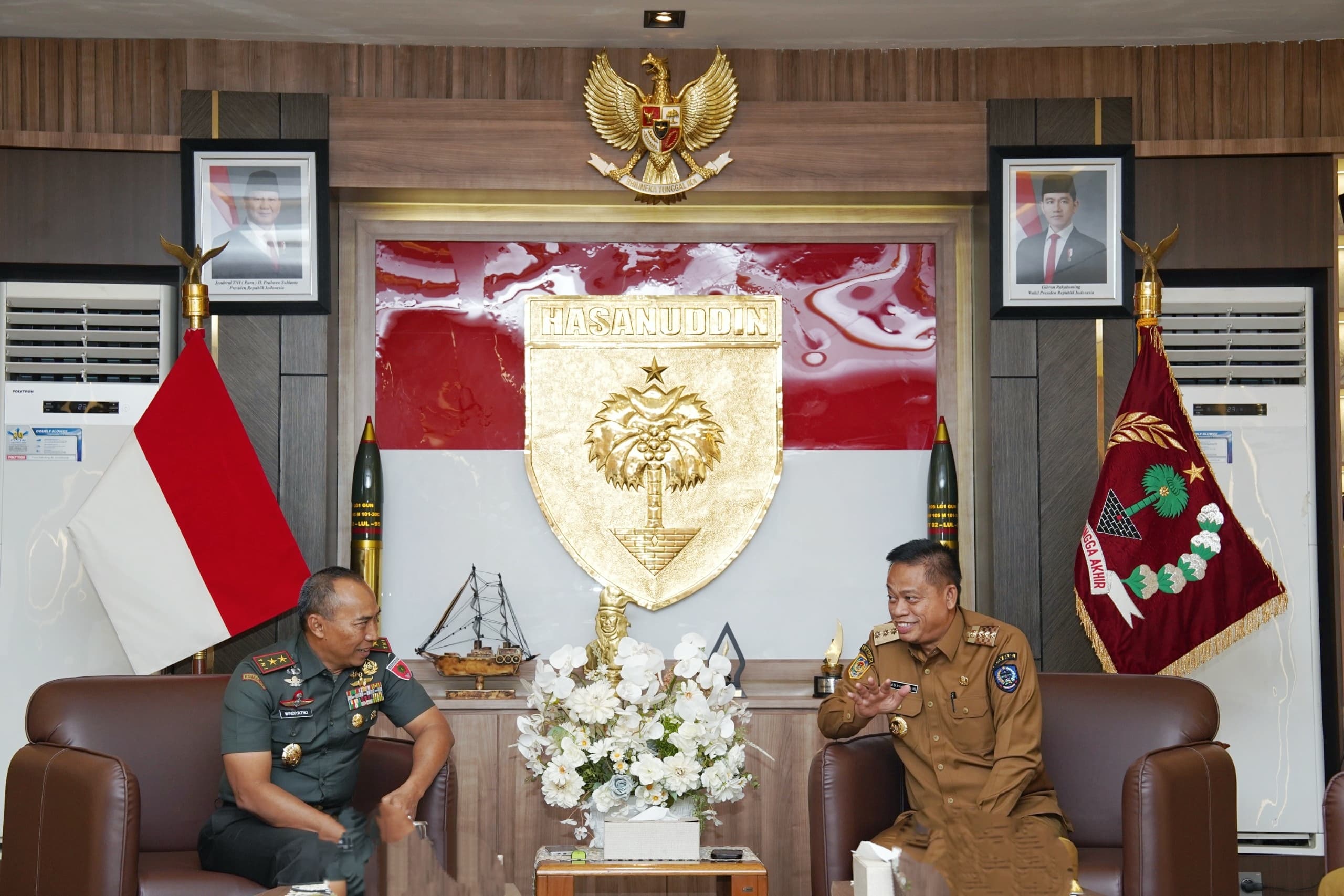 Pangdam Hasanuddin Sambut Kehadiran Pj Gubernur Sulsel di Makodam