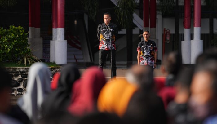 Apel Perdana, Prof Fadjry Minta OPD Sulsel Sukseskan Program Nasional