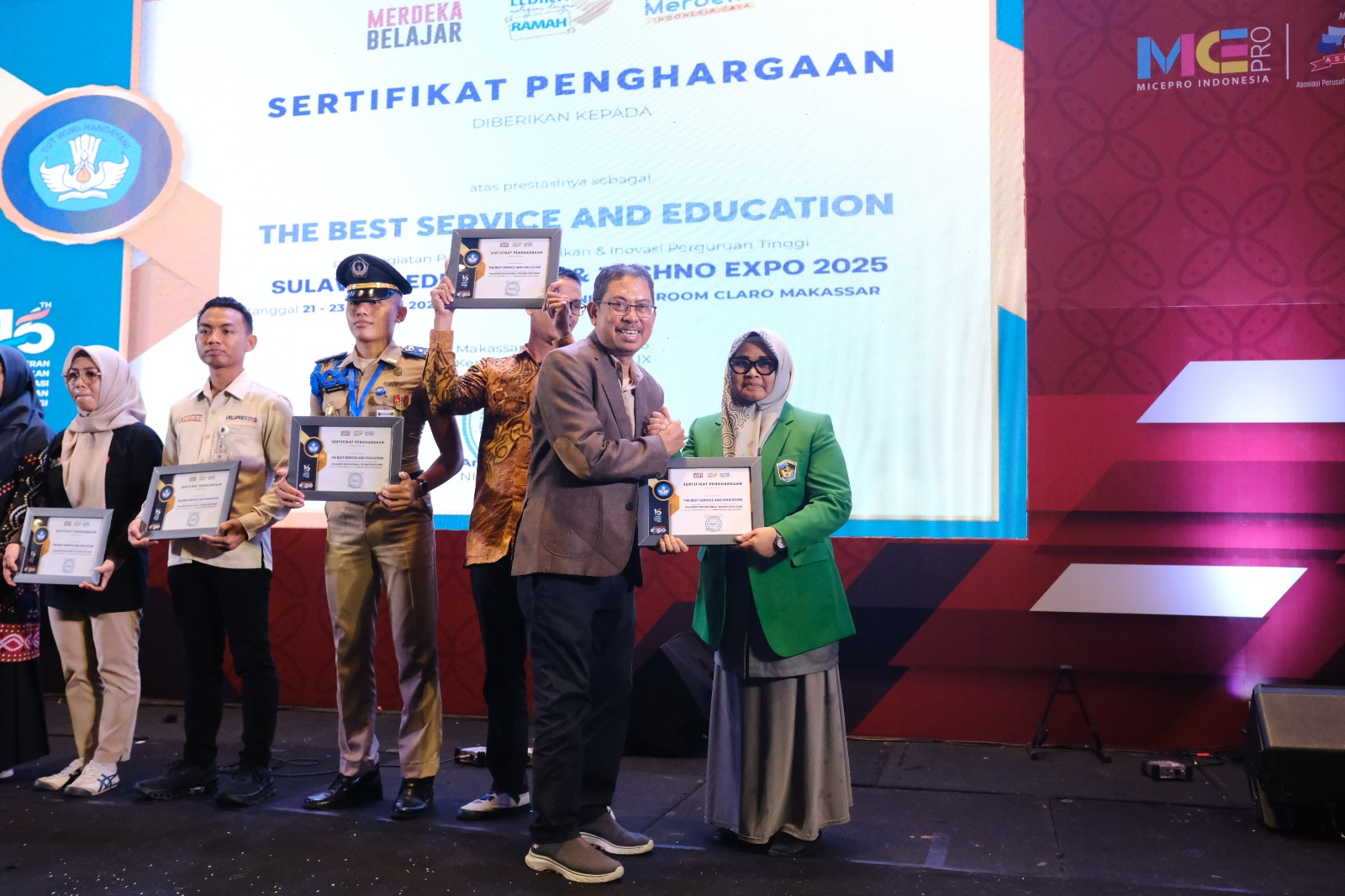 UMI Tampil Gemilang di Sulawesi Education & Techno Expo 2025