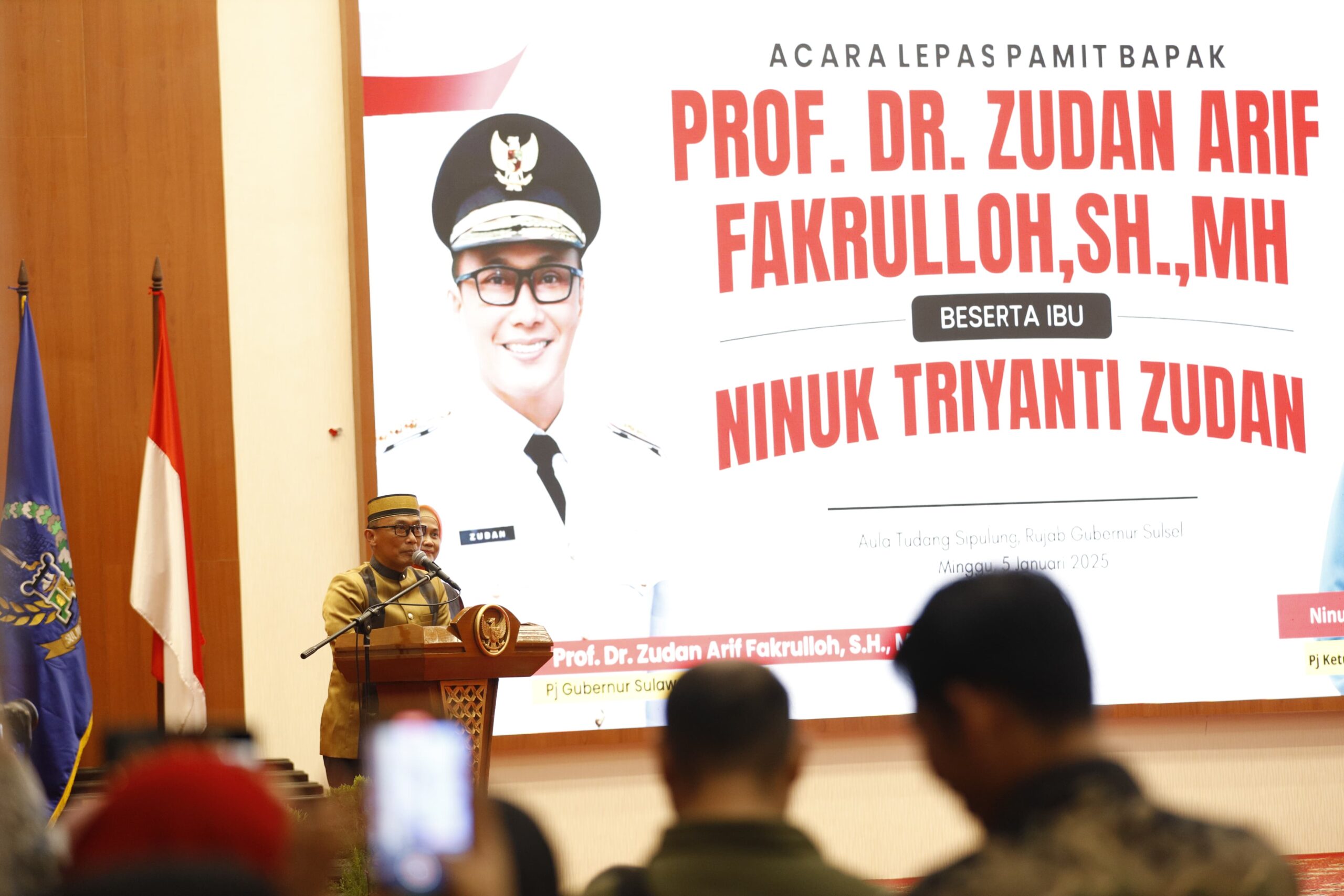 Zudan Arif Fakrulloh Tinggalkan Sulsel, Siap Jabat Kepala BKN