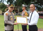 Satlantas dan Satintelkam Polres Luwu Raih Penghargaan Ombudsman RI