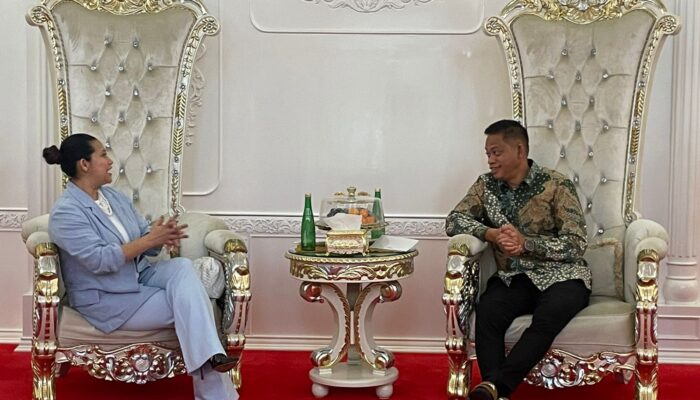 Pj Gubernur Sulsel Terima Kunjungan HIPMI Bahas Pengembangan Ekonomi