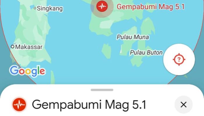 Gempa Magnitudo 5,1 Guncang Kolaka Timur, BMKG Pastikan Tidak Berpotensi Tsunami