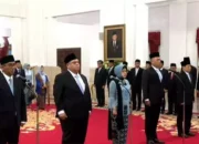 Presiden Prabowo Lantik Pejabat Baru dalam Reshuffle Kabinet Perdana