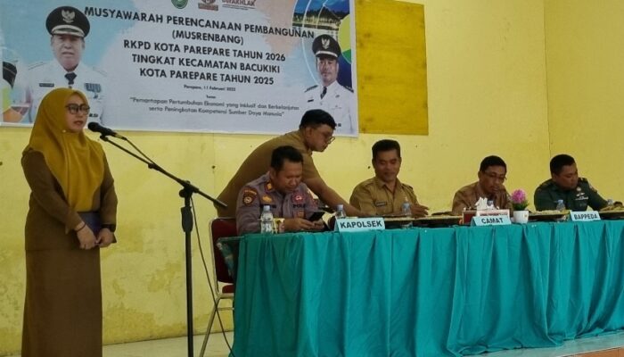 Gelar Musrenbang, Kecamatan Bacukiki Prioritaskan Peningkatan Infrastruktur dan Ekonomi Inklusif   
