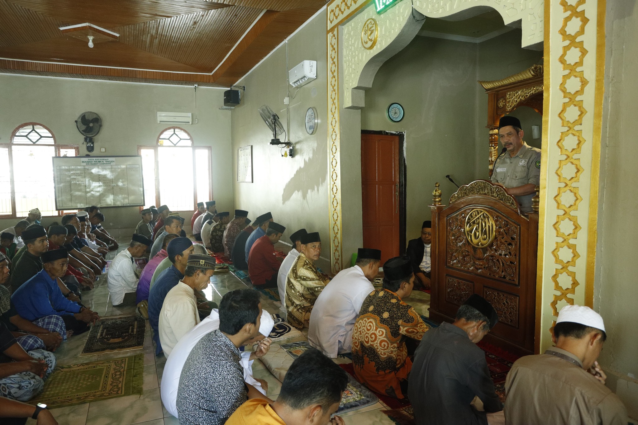 Pj Wali Kota Palopo Gelar Safari Jumat di Masjid Nurul Yaqin