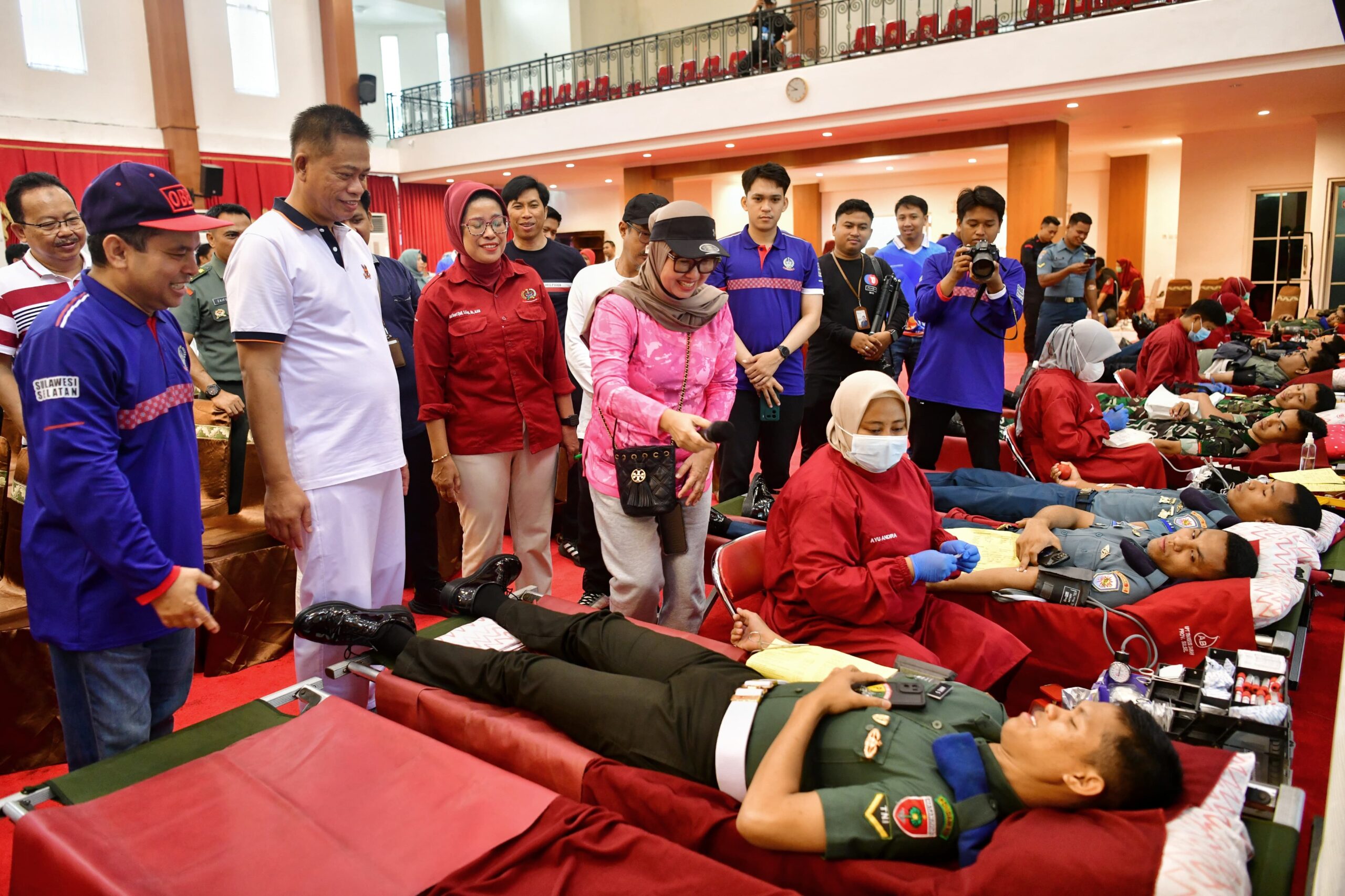Disnaker Gandeng UPT Transfusi Darah Gelar Pemeriksaan Kesehatan Gratis dan Donor Darah