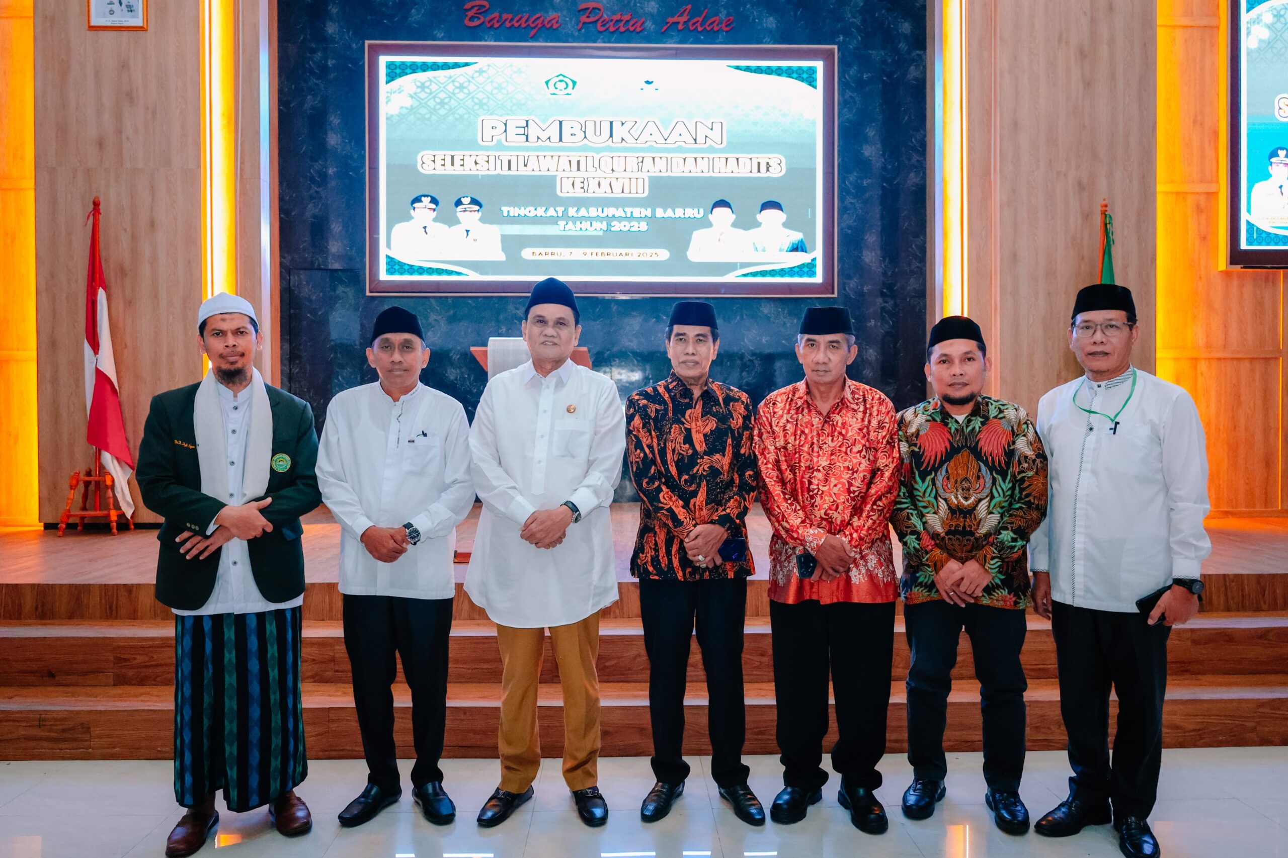 Bupati Barru Buka STQH XXVIII, Dorong Pemahaman Al-Qur’an dan Hadits