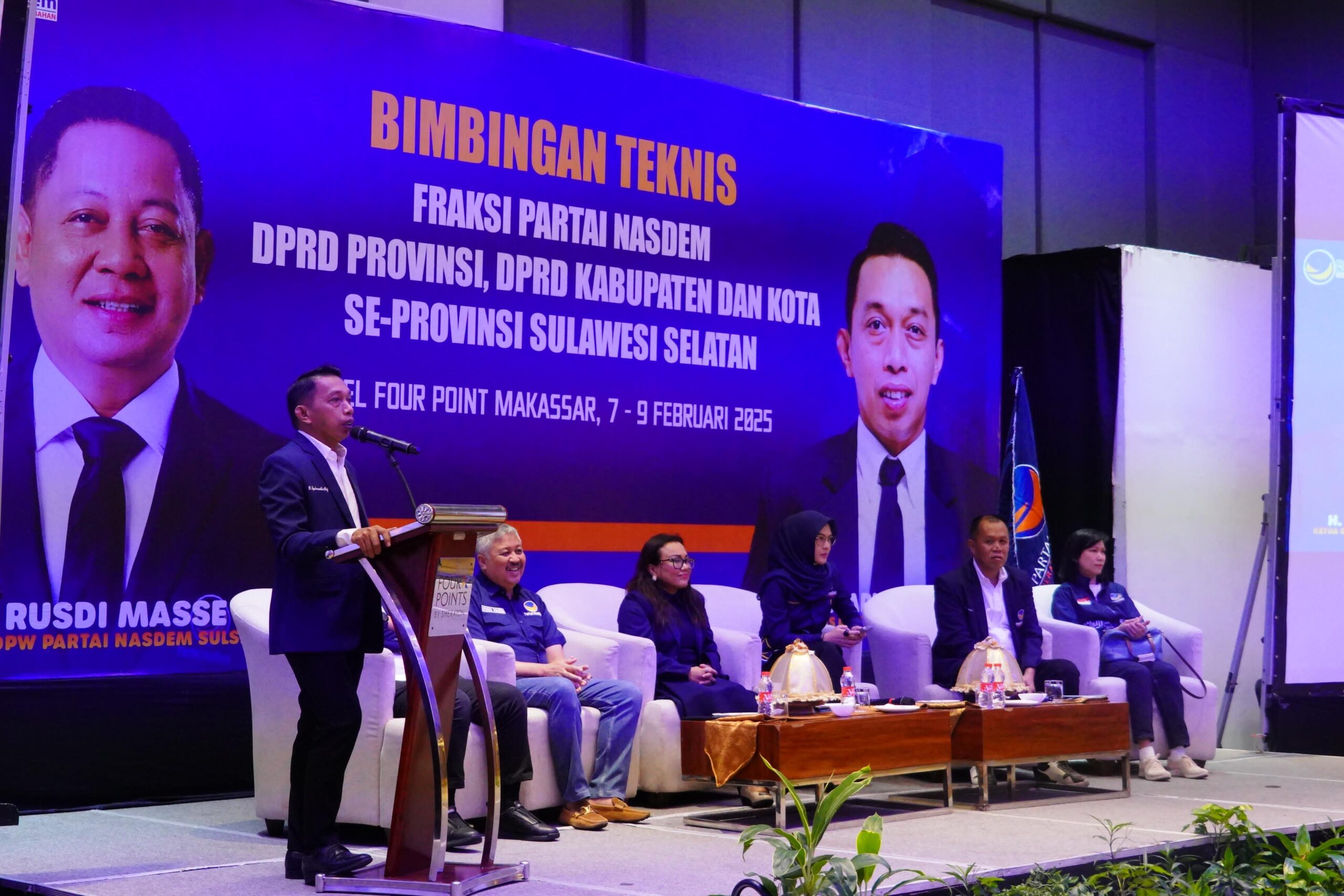 NasDem Sulsel Gelar Konsolidasi dan Pendidikan Politik, Siapkan Strategi Hadapi 2025