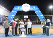 Syaharuddin dan Kapolres Sidrap Resmi Buka Baranti Cup VI, Dukung Atlet Voli Berprestasi