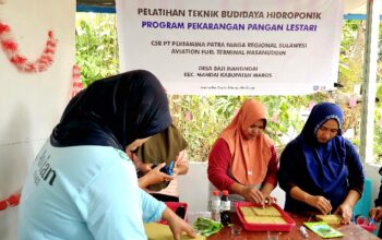 Program Pekarangan Pangan Lestari Pertamina Sulawesi, Dorong Ketahanan Pangan di Maros