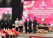 Resmi! KPU Tetapkan Andalan-Hati Gubernur dan Wakil Gubernur Sulsel