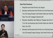 MK Perintahkan PSU Pilkada Palopo, Trisal Tahir Didiskualifikasi