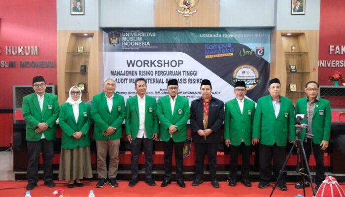LPM UMI Gelar Workshop Manajemen Risiko dan Audit Mutu Internal