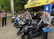 Satlantas Polres Bone Jaring 17 Pelanggar Lalu Lintas dalam Patroli Rutin