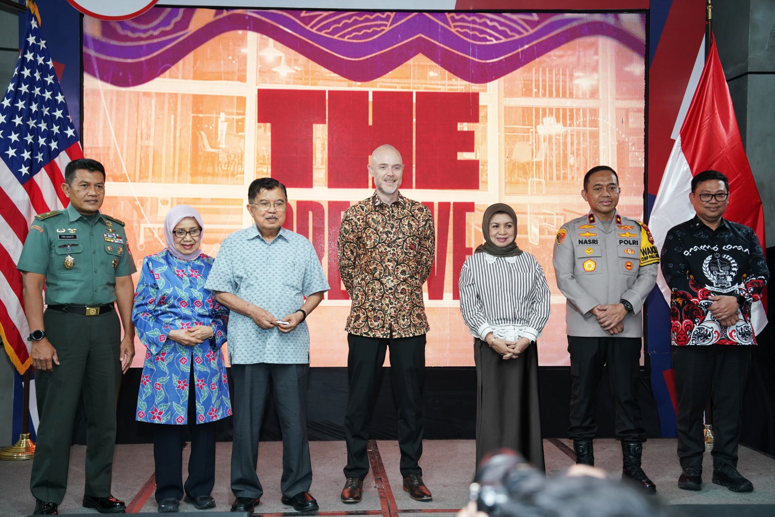 Kapoksahli Pangdam XIV/Hasanuddin Hadiri Pembukaan American Corner Makassar