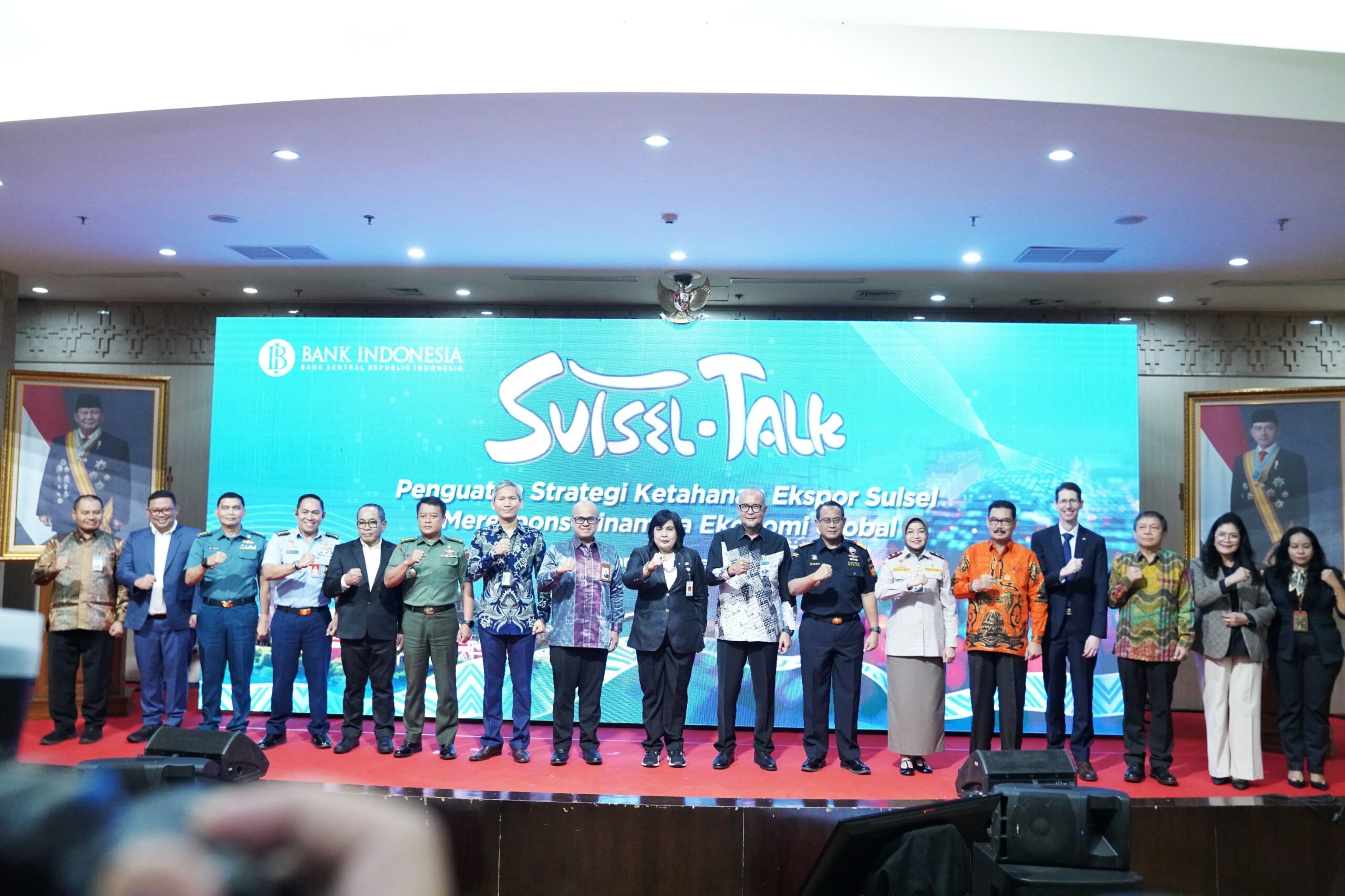 Kakudam XIV Hasanuddin Hadiri Sulsel Talk, Bahas Penguatan Ekspor Daerah