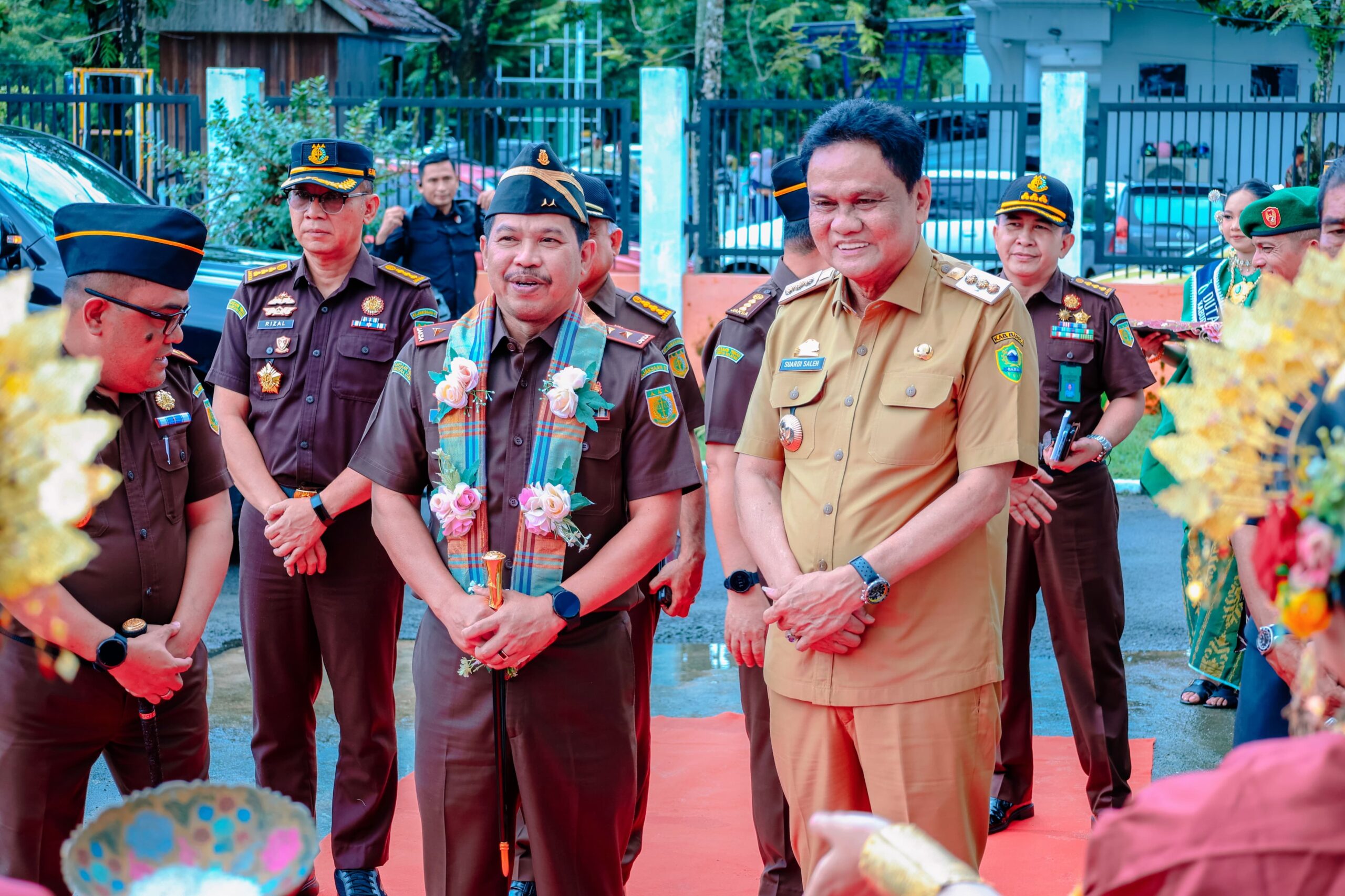 Kajati Sulsel Kunjungi Kejari Barru, Apresiasi Sinergi dengan Pemkab