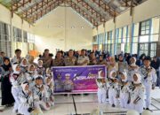 Polantas Bone Sosialisasikan Tertib Berlalu Lintas kepada Pelajar