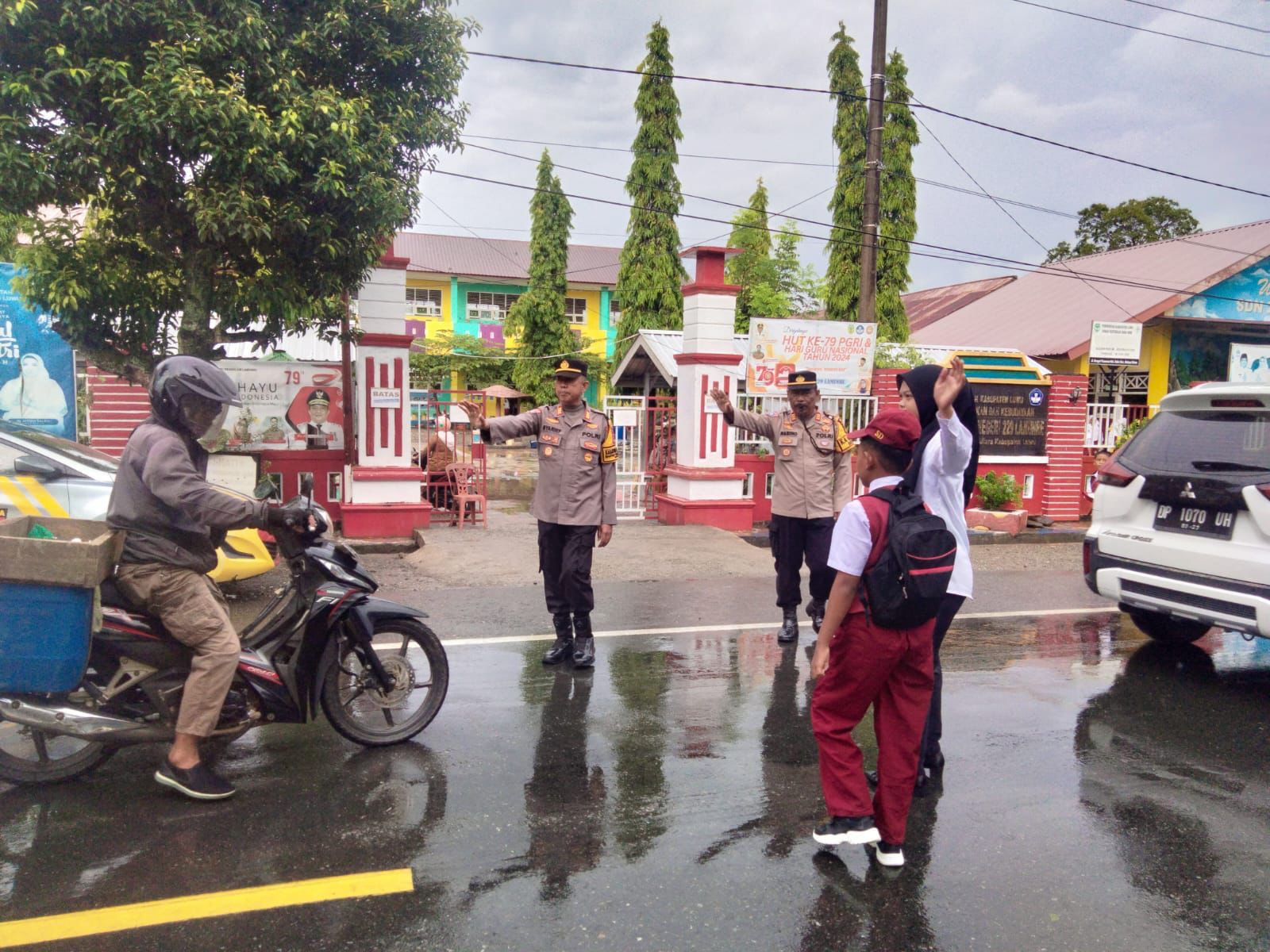 Polres Luwu Gelar Pengaturan Lalu Lintas Pagi dan Sore