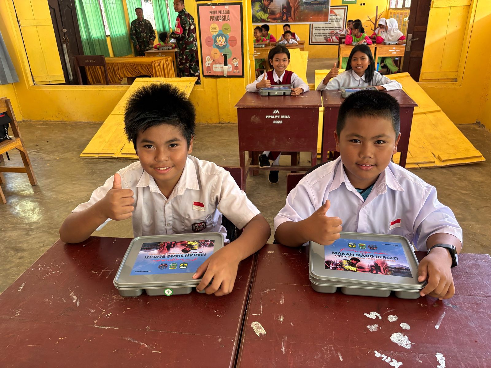 MDA Gelar Uji Coba Program Makan Siang Bergizi di Latimojong