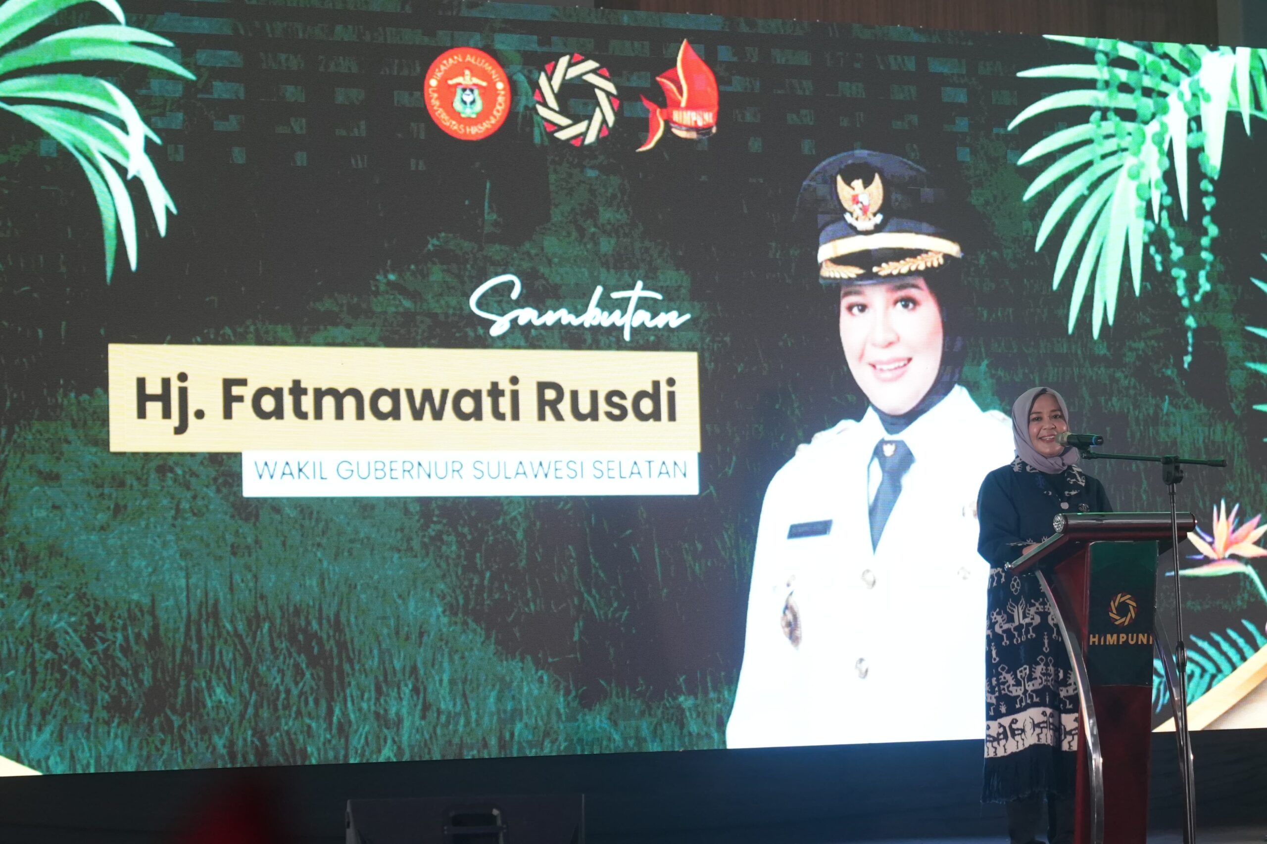 Wagub Sulsel Fatmawati Rusdi Hadiri Sidang Umum Himpuni, Ini Harapannya